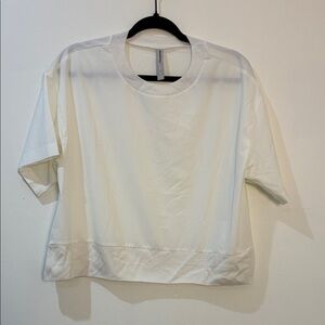 Athleta Women’s White Short Sleeve Tee